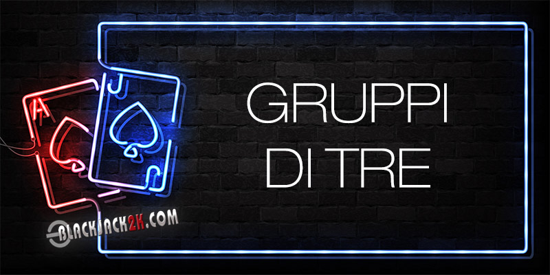 Gruppi di tre conteggio